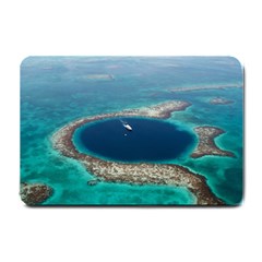 Great Blue Hole 1 Small Doormat 