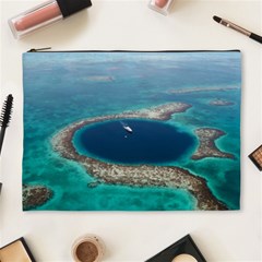 Great Blue Hole 1 Cosmetic Bag (xl) by trendistuff