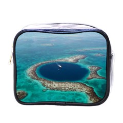 Great Blue Hole 1 Mini Toiletries Bags by trendistuff