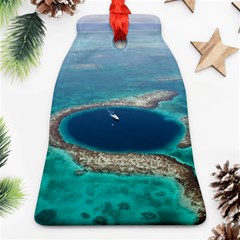 Great Blue Hole 1 Bell Ornament (2 Sides)