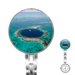 Great Blue Hole 1 Stainless Steel Nurses Watches by trendistuff