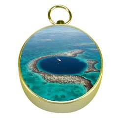 Great Blue Hole 1 Gold Compasses