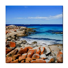 Bay Of Fires Tile Coasters by trendistuff