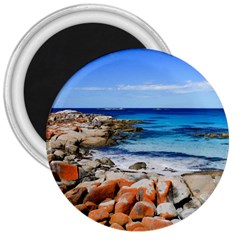 Bay Of Fires 3  Magnets by trendistuff