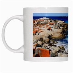 Bay Of Fires White Mugs by trendistuff