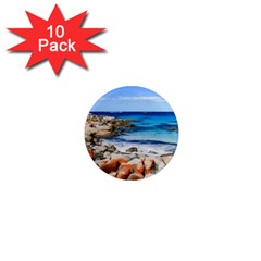 Bay Of Fires 1  Mini Magnet (10 Pack)  by trendistuff