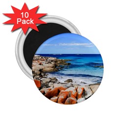 Bay Of Fires 2 25  Magnets (10 Pack) 