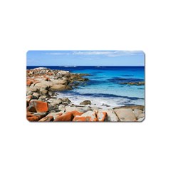 Bay Of Fires Magnet (name Card) by trendistuff