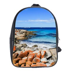 Bay Of Fires School Bags(large)  by trendistuff