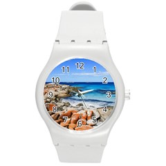 Bay Of Fires Round Plastic Sport Watch (m)