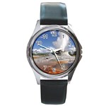 YELLOWSTONE CASTLE Round Metal Watches