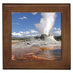 Yellowstone Castle Framed Tiles by trendistuff