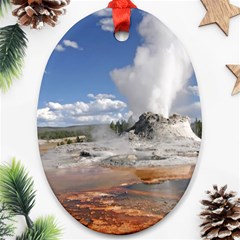 Yellowstone Castle Ornament (oval) 