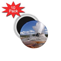 Yellowstone Castle 1 75  Magnets (10 Pack)  by trendistuff