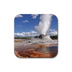 YELLOWSTONE CASTLE Rubber Coaster (Square) 