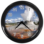 YELLOWSTONE CASTLE Wall Clocks (Black)