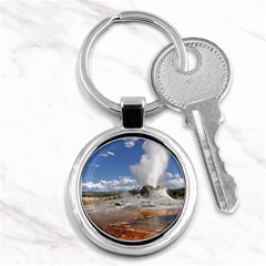 Yellowstone Castle Key Chains (round)  by trendistuff