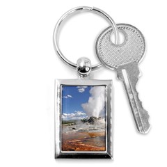 Yellowstone Castle Key Chains (rectangle)  by trendistuff