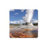 YELLOWSTONE CASTLE Square Magnet