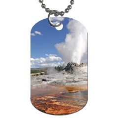 Yellowstone Castle Dog Tag (one Side) by trendistuff