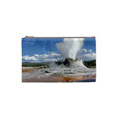 Yellowstone Castle Cosmetic Bag (small)  by trendistuff