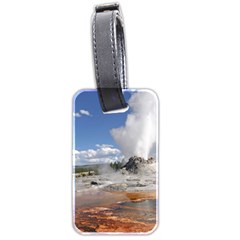 Yellowstone Castle Luggage Tags (two Sides) by trendistuff