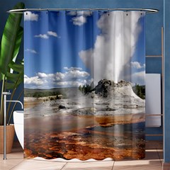 Yellowstone Castle Shower Curtain 60  X 72  (medium)  by trendistuff