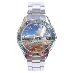 Yellowstone Castle Stainless Steel Men s Watch by trendistuff