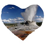 YELLOWSTONE CASTLE Large 19  Premium Heart Shape Cushions