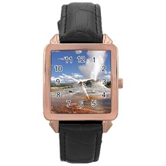 Yellowstone Castle Rose Gold Watches by trendistuff