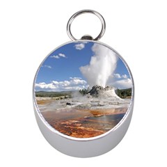 Yellowstone Castle Mini Silver Compasses