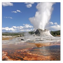 Yellowstone Castle Large Satin Scarf (square) by trendistuff