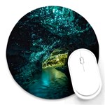 WAITOMO GLOWWORM Round Mousepads