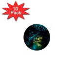 WAITOMO GLOWWORM 1  Mini Buttons (10 pack) 