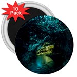 WAITOMO GLOWWORM 3  Magnets (10 pack) 