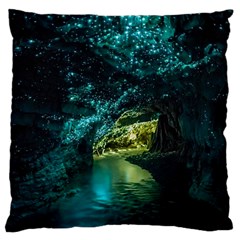 Waitomo Glowworm Large Cushion Cases (one Side)  by trendistuff