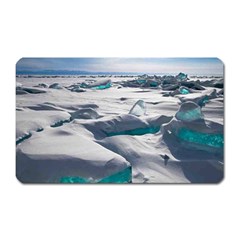 Turquoise Ice Magnet (rectangular) by trendistuff