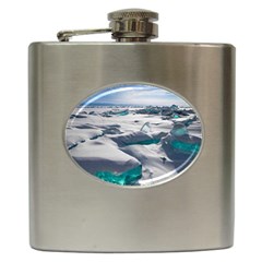 Turquoise Ice Hip Flask (6 Oz) by trendistuff