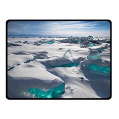 Turquoise Ice Double Sided Fleece Blanket (small) 