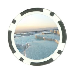 Travertine Pools Poker Chip Card Guards by trendistuff