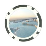 TRAVERTINE POOLS Poker Chip Card Guards Front