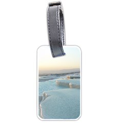 Travertine Pools Luggage Tags (one Side) 