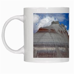 Petrified Forrest Tepees White Mugs by trendistuff