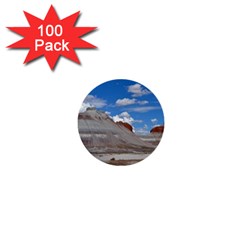 Petrified Forrest Tepees 1  Mini Buttons (100 Pack) 