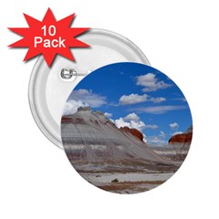 Petrified Forrest Tepees 2 25  Buttons (10 Pack) 