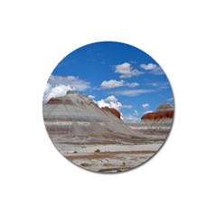 Petrified Forrest Tepees Magnet 3  (round) by trendistuff