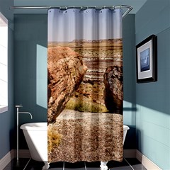 Petrified Desert Shower Curtain 36  X 72  (stall) 