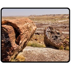 Petrified Desert Double Sided Fleece Blanket (medium) 