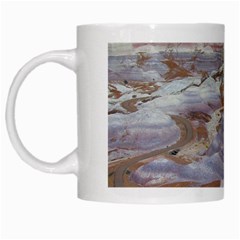 Painted Desert White Mugs by trendistuff