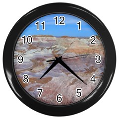 Painted Desert Wall Clocks (black) by trendistuff